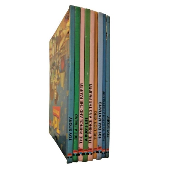 Vintage Disney Hardcover Beginner Books Kids Learning to Read Bundle Lot of 9 - Picture 2 of 11